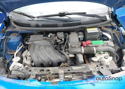 2016 Nissan Versa 1.6 S/1.6 S+/1.6 Sl/1.6 Sv z USA, uszkodzony, nr VIN 3N1CN7AP0GL819142